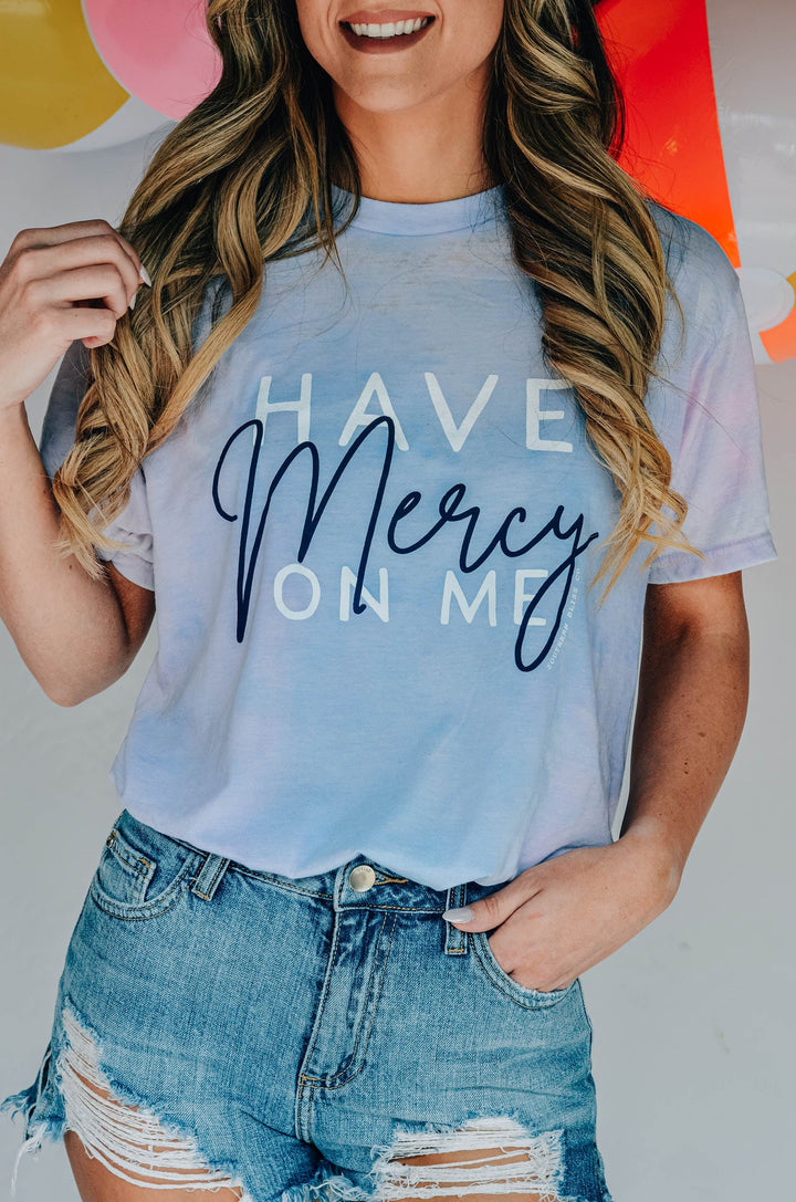 Have Mercy On Me Tie Dye Burnout