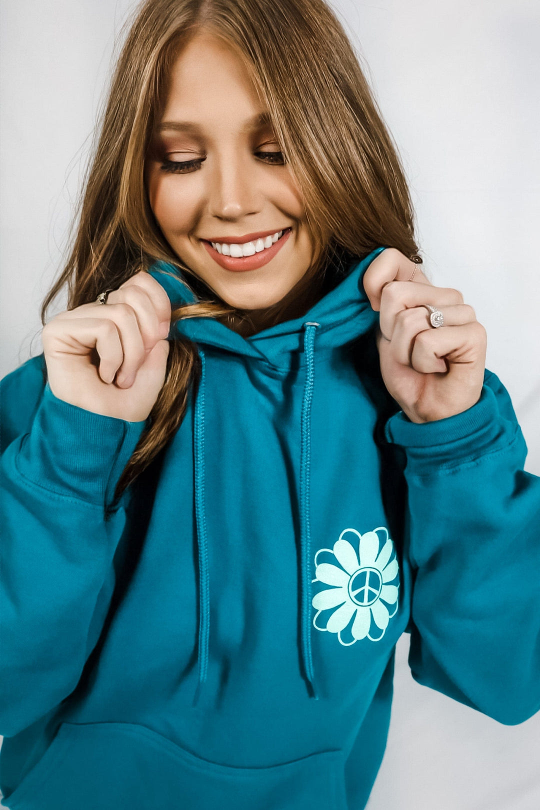 Good Day Teal Hoodie