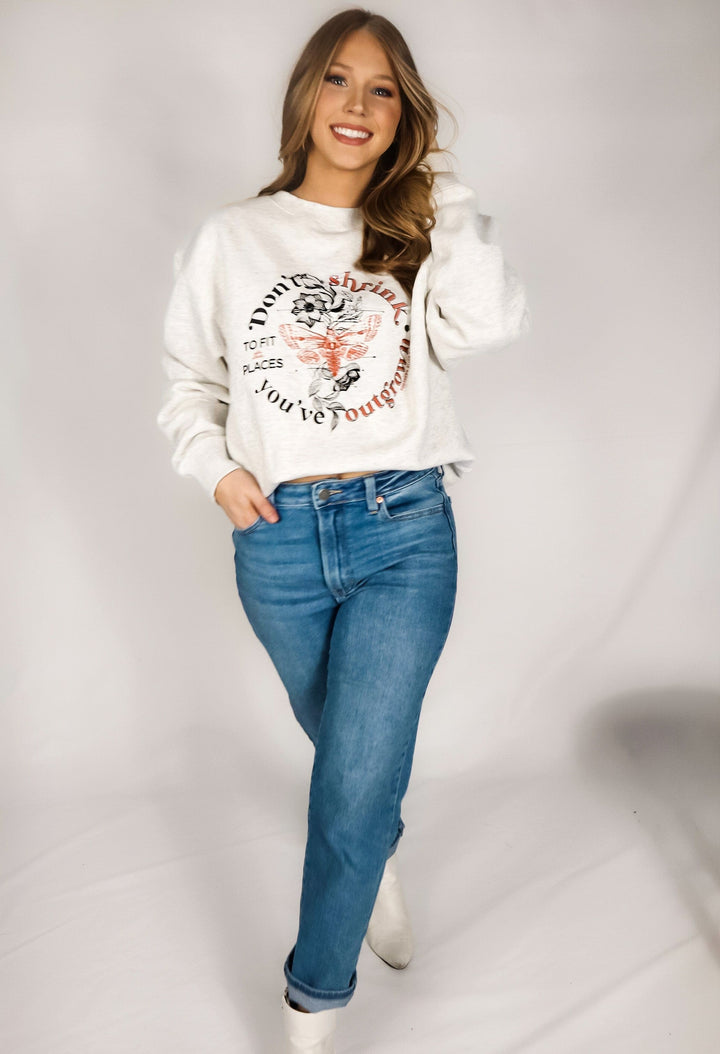 Dont Shrink Oatmeal Sweatshirt