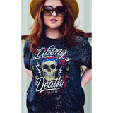 Liberty or Death Bleached Tee