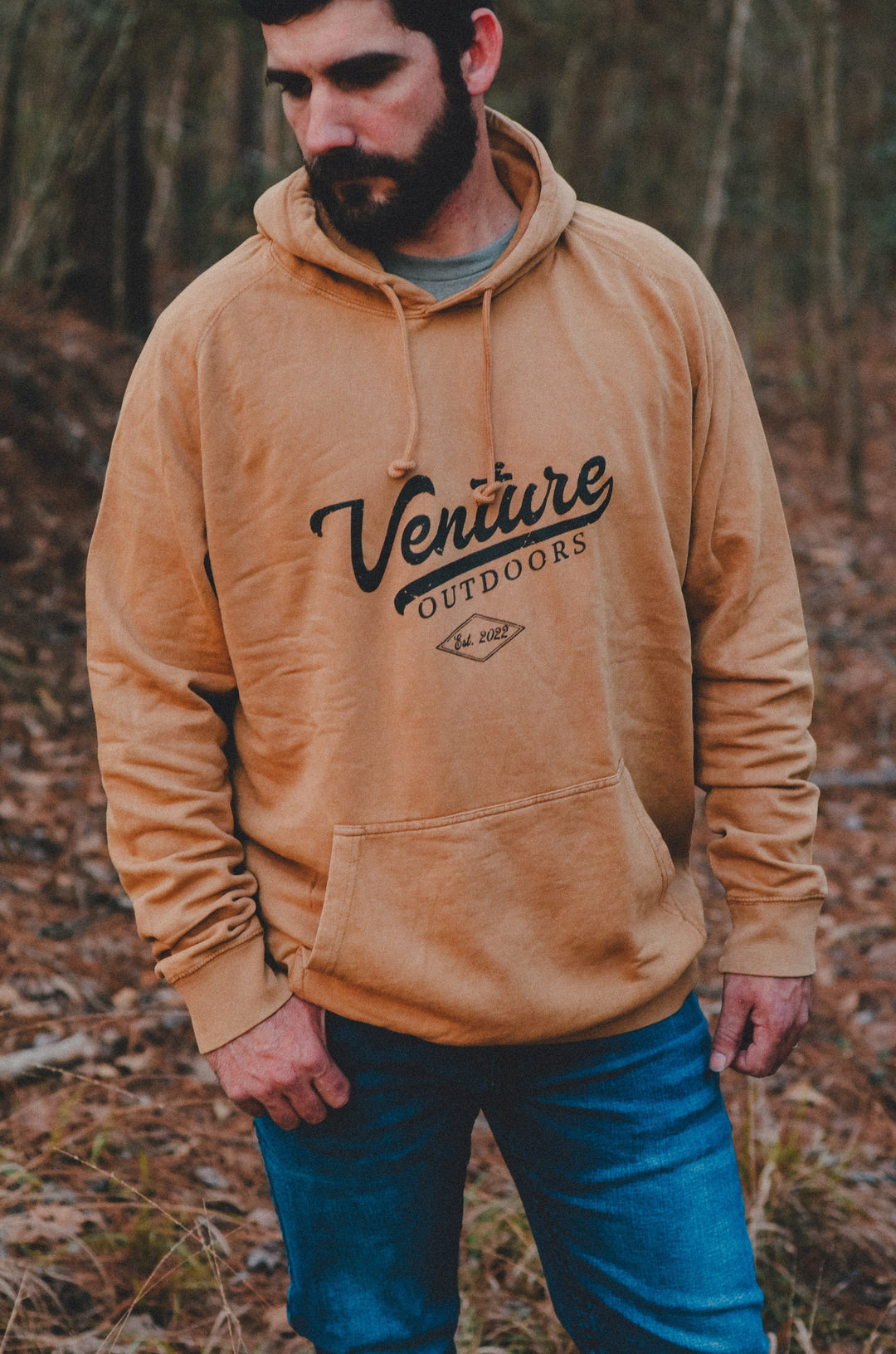 VENTURE MEN'S - Venture Outdoors Camel Hoodie