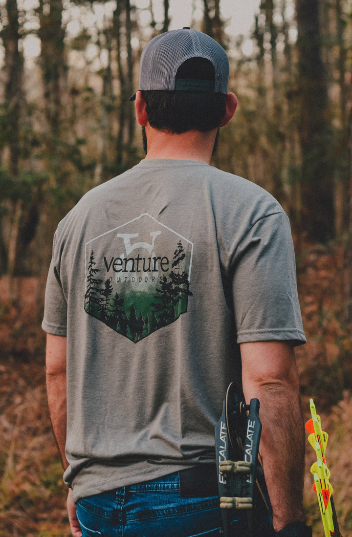 VENTURE MEN'S - Mountain Gray Tee