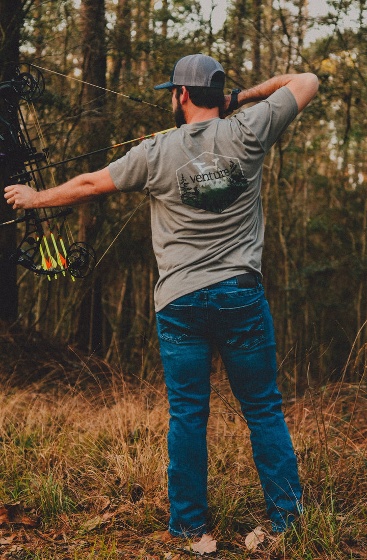 VENTURE MEN'S - Mountain Gray Tee