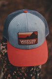 VENTURE - Sunset Mountain Orange/Grey/Grey Hat