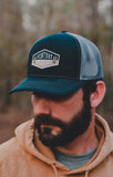 VENTURE - Hexagon Black/Grey Hat
