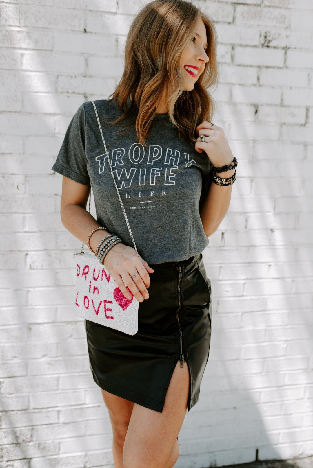 Trophy Wife Solid Tee