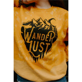 Wanderlust Bleached Yellow Sweatshirt
