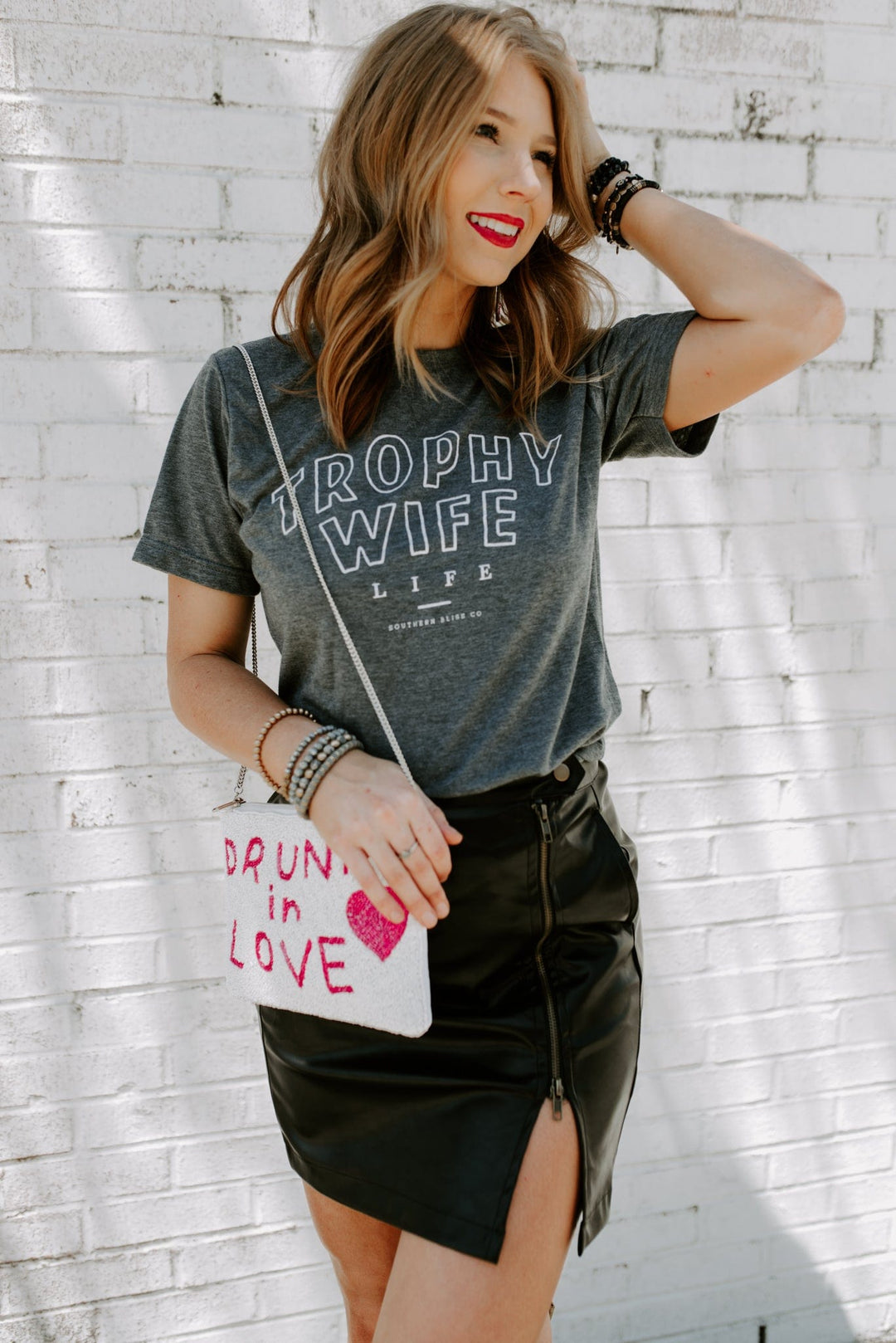 Trophy Wife Solid Tee