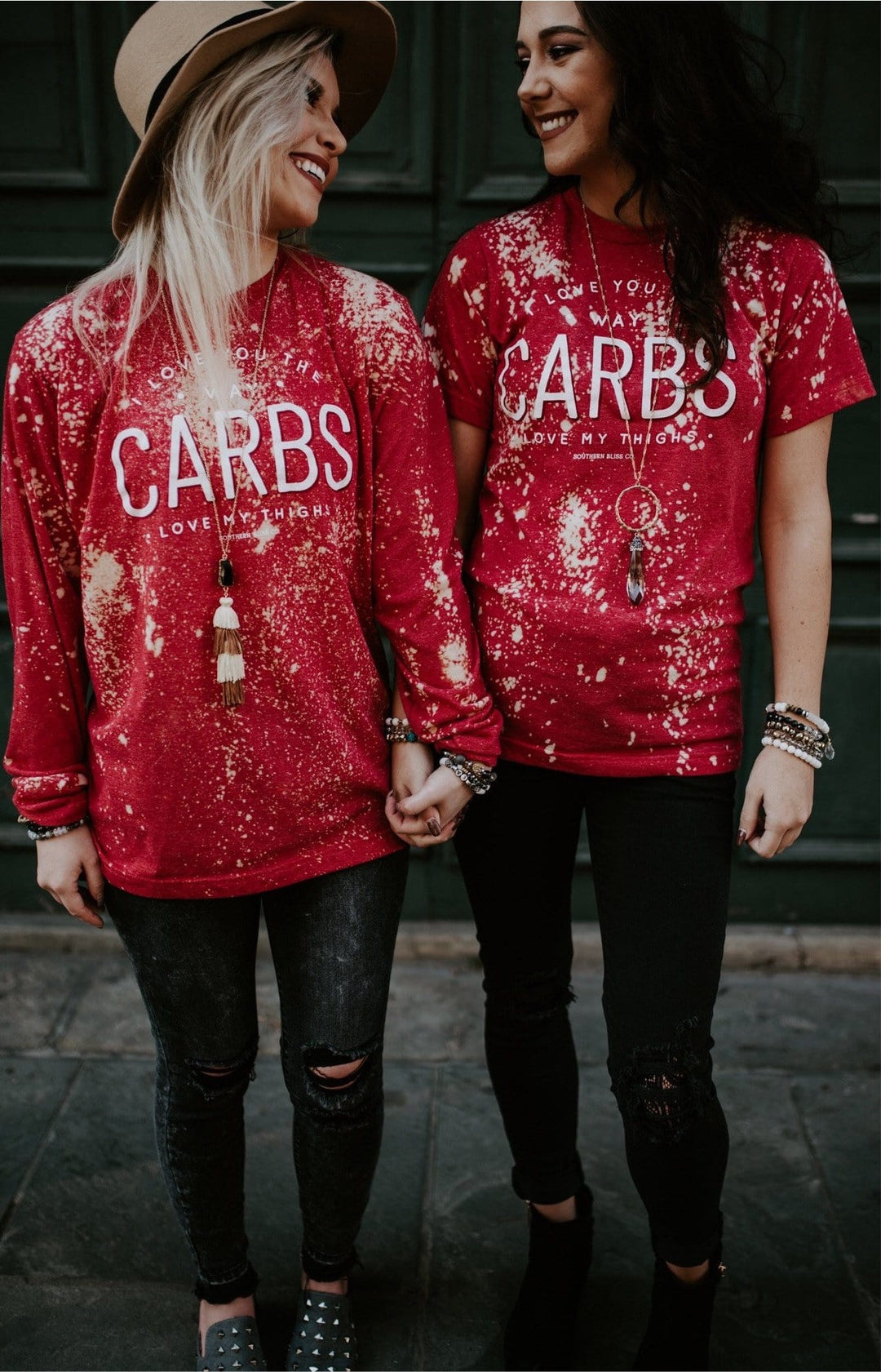 I Love You The Way Carbs Love My Thighs Long Sleeve