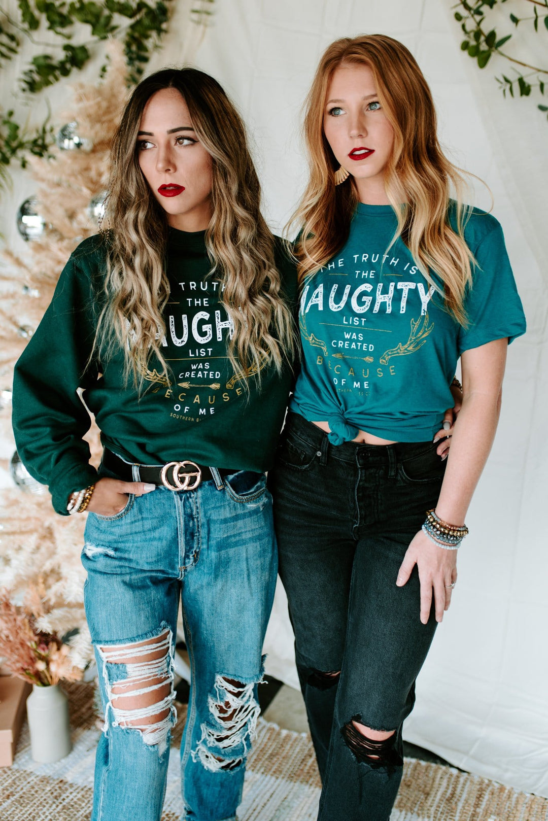 Truth is Naughty List Jade Tee