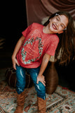 Be Thankful Bleached Tee Youth