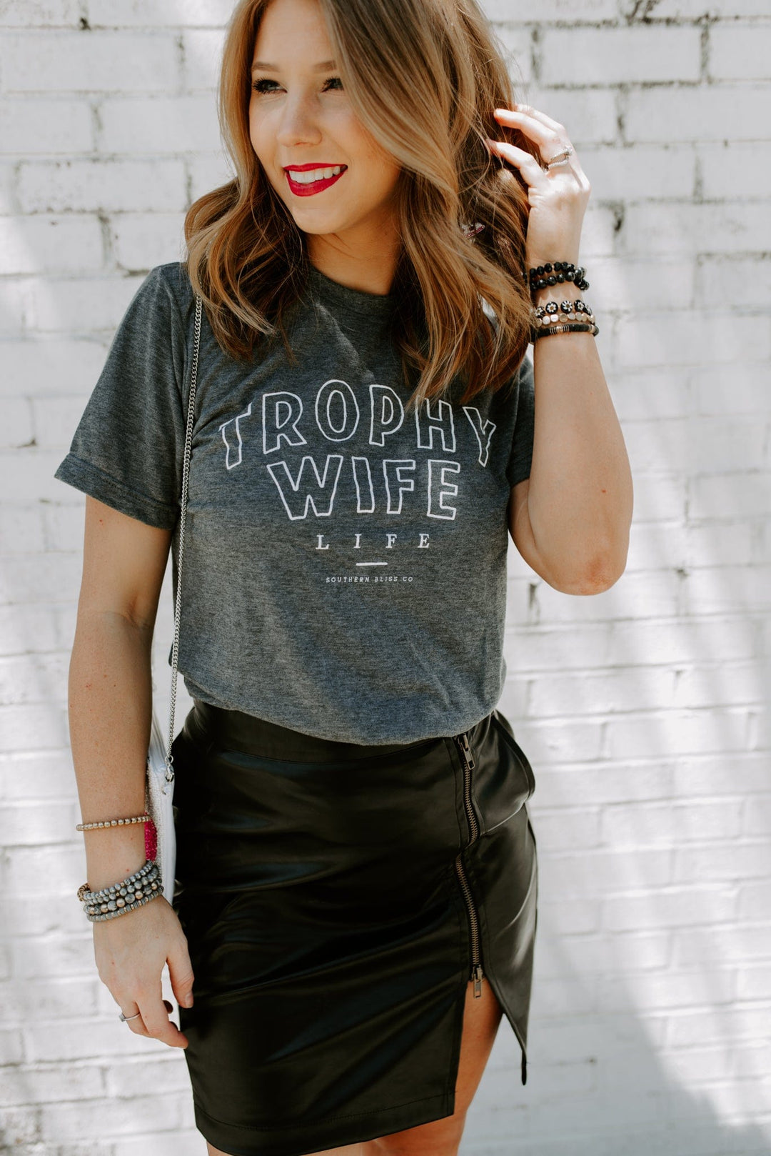 Trophy Wife Solid Tee