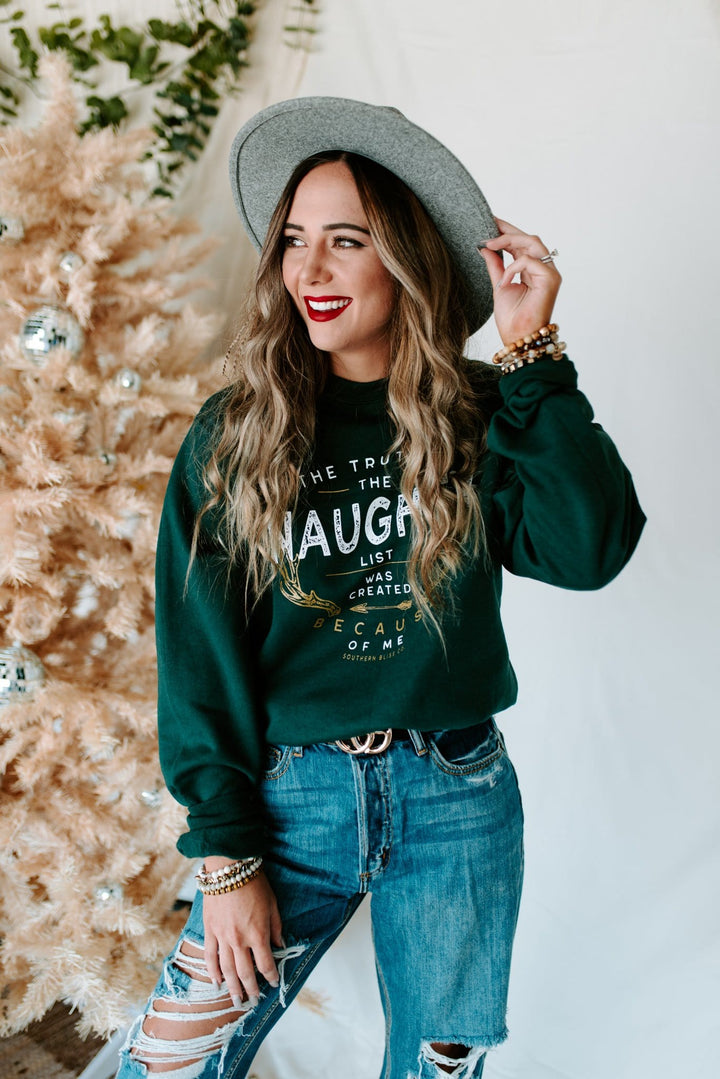 Truth Is Naughty List Forrest Sweatshirt