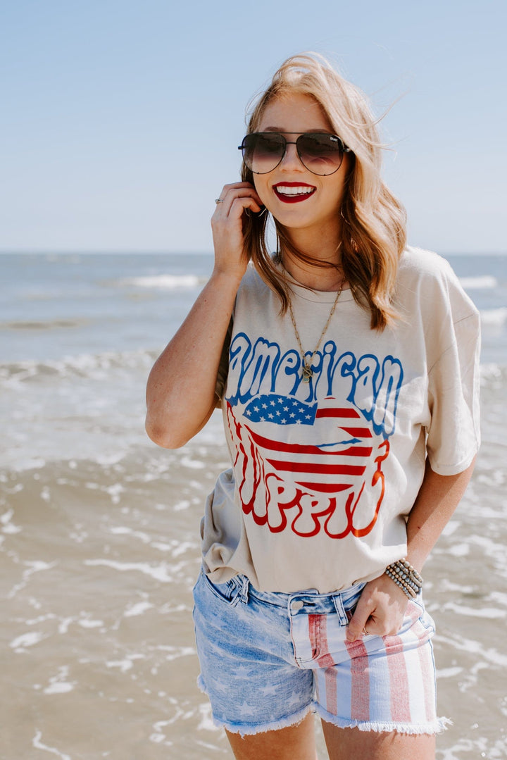 American Hippie Cream Tee